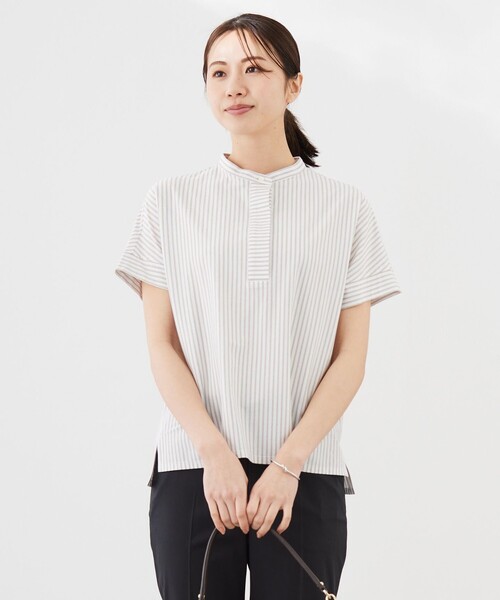 tシャツ ストライプジャージー ドルマンスリーブ カットソー レディース tシャツ ストライプジャージー ドルマンスリーブ カットソー