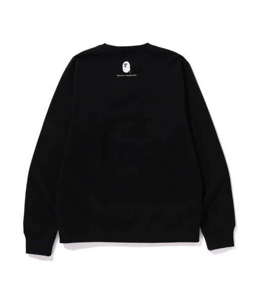 トレーナー スウェット BAPE.COM CREWNECK SWEATSHIRT メンズの画像