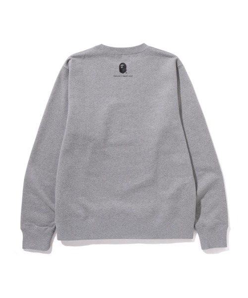トレーナー スウェット BAPE.COM CREWNECK SWEATSHIRT メンズの画像