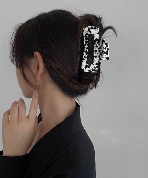 ヘアクリップ スモールサイズ ciite' ヘアクリップ バイカラーコンパクトヘアクリップ