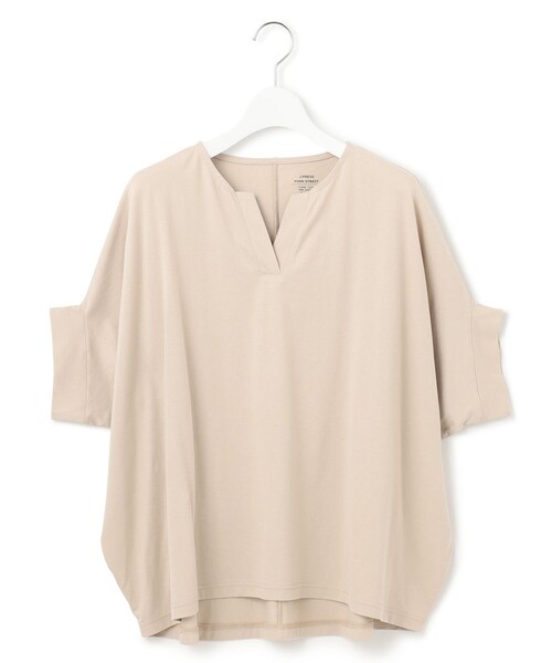 tシャツ 「WOMEN」「SMOOTH JERSEY」バンザイスリーブ プルオーバー レディース