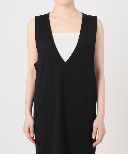 '24AW＊VERMEIL par iena コンパクトジャージナローワンピース コンパクトジャージナローワンピース（ワンピース）｜VERMEIL