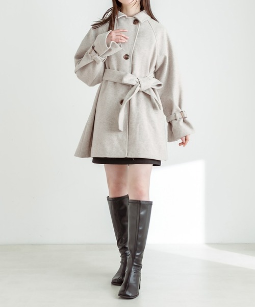 OLIVE des アウター ミドルコート レディース : ZOZOTOWN Yahoo