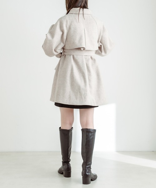 OLIVE des アウター ミドルコート レディース : ZOZOTOWN Yahoo