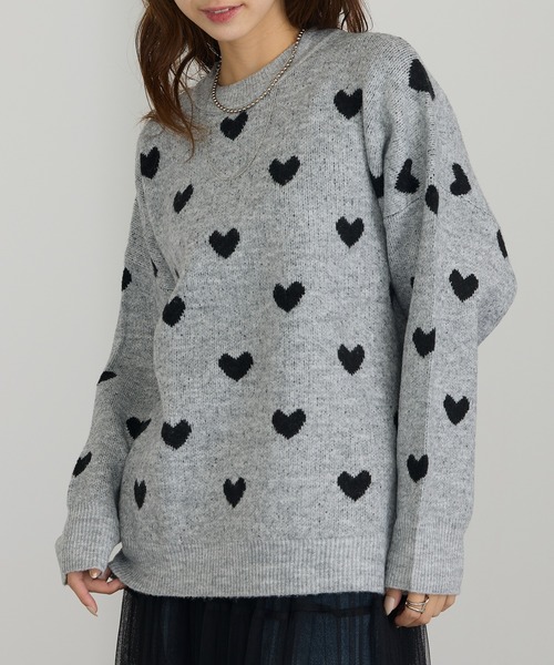 PU.さま専用です♡（リピーターさま） MAISON BREEZE ニット セーター 「MAISON BREEZE」ハート型JQ