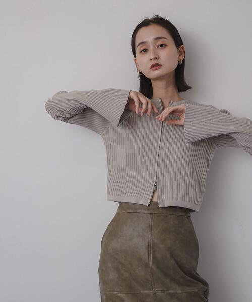 SENSE OF PLACE by URBAN RESEARCH ニット セーター フレアスリーブ