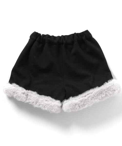 apres les cours（アプレレクール） パンツ 「WEB限定」ファー付き