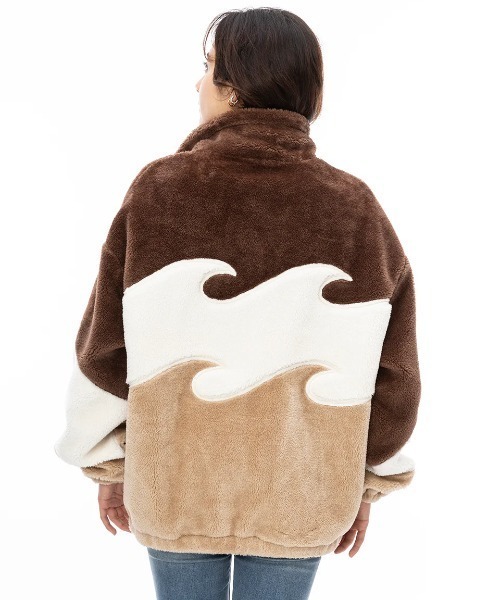 BILLABONG ブルゾン アウター レディース FUR STAND WAVE LIGHT