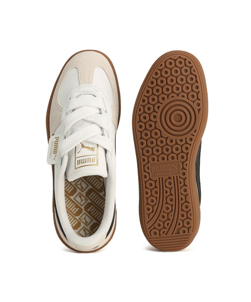 【最終値下】PUMA プーマウィメンズパレルモワイドレース SD 24.0 PUMA スニーカー プーマ ウィメンズ パレルモ ワイド レース SD