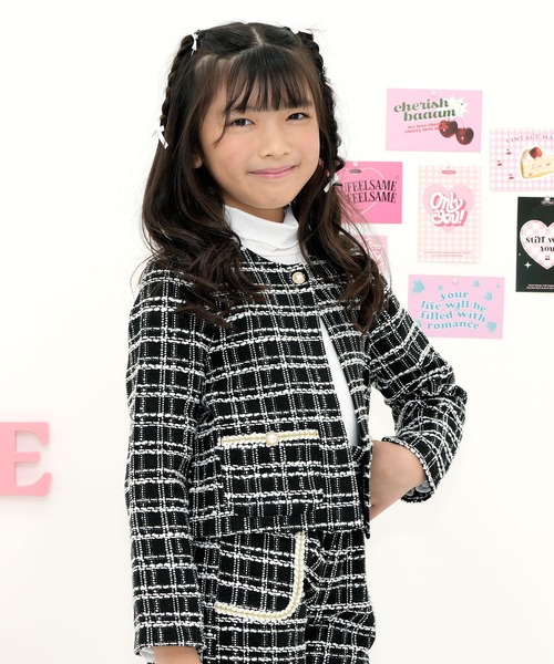 Bee des Bee ノーカラージャケット アウター 「セットアップ可能