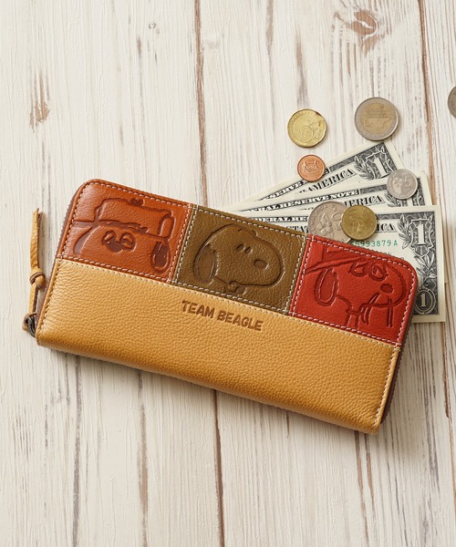 PEANUTS 長財布 財布 「PEANUTS / SNOOPY」ピーナッツ PEANUTS -TEAM