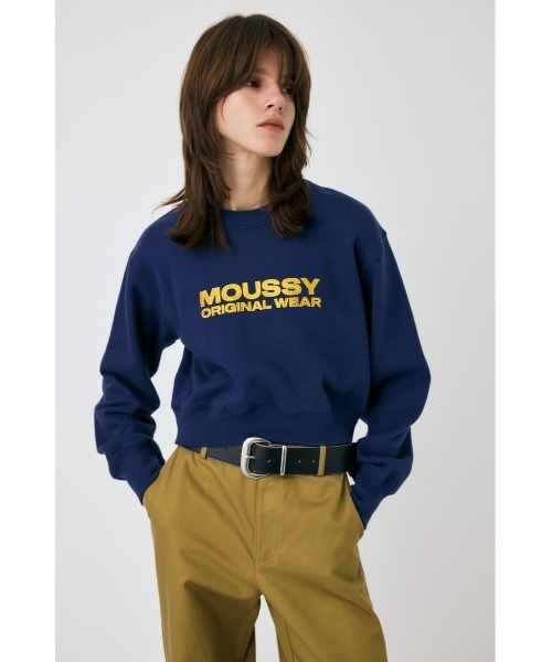 トレーナー スウェット RHINESTONE MOUSSY POJ レディース MOUSSY トレーナー スウェット RHINESTONE POJ レディース