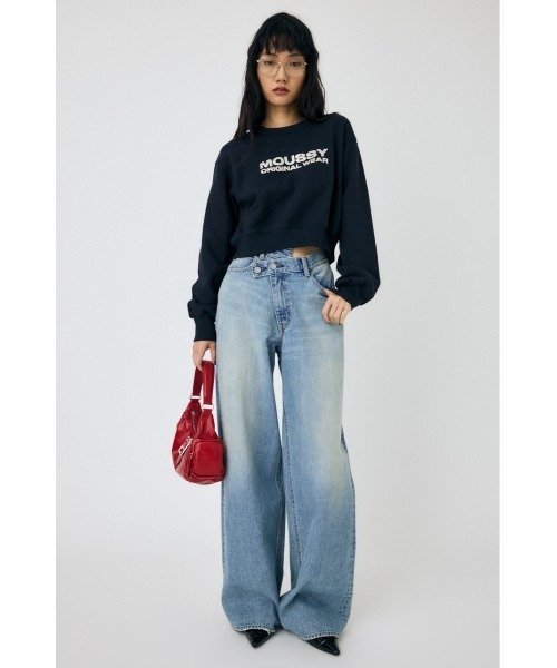トレーナー スウェット RHINESTONE MOUSSY POJ レディース MOUSSY トレーナー スウェット RHINESTONE POJ レディース