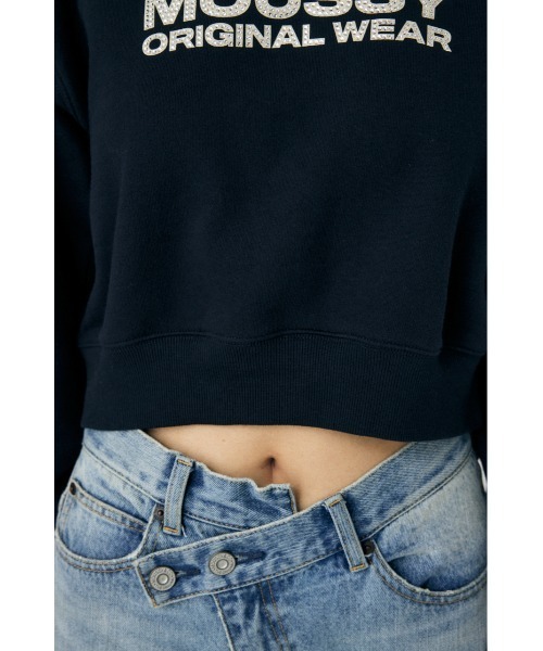 トレーナー スウェット RHINESTONE MOUSSY POJ レディース MOUSSY トレーナー スウェット RHINESTONE POJ レディース