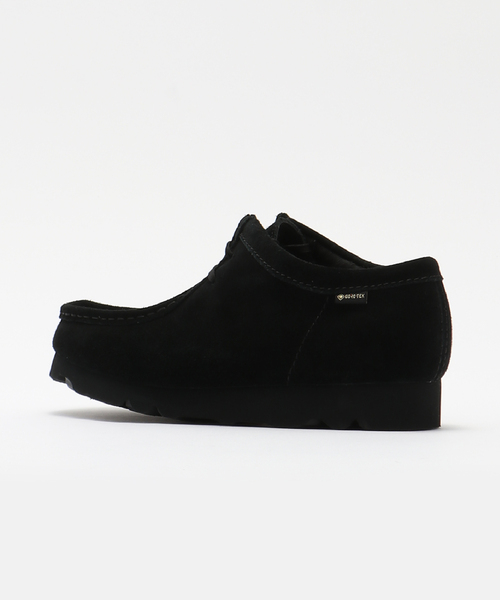 Clarks ブーツ Clarks(クラークス) Wallabee GTX Black 26179251