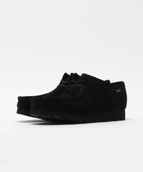 Clarks ブーツ Clarks(クラークス) Wallabee GTX Black 26179251