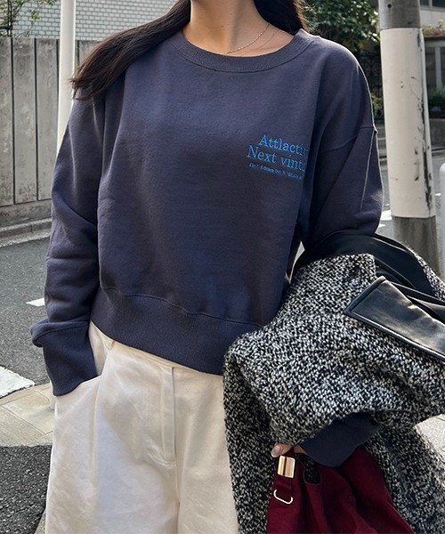 トレーナー スウェット 「THE C」 COMPACT POINT SWEAT SHIRTS レディース