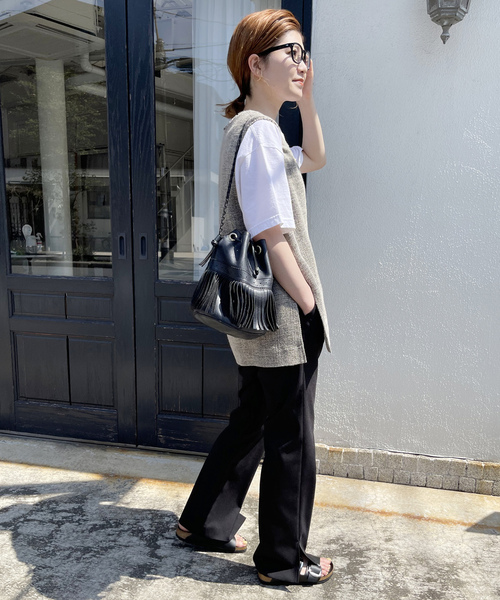 「Spick & Span」 ノースリーブブラウス - ブラウン レディース Spick＆Span 「Spick & Span」 ノースリーブブラウス - ブラウン