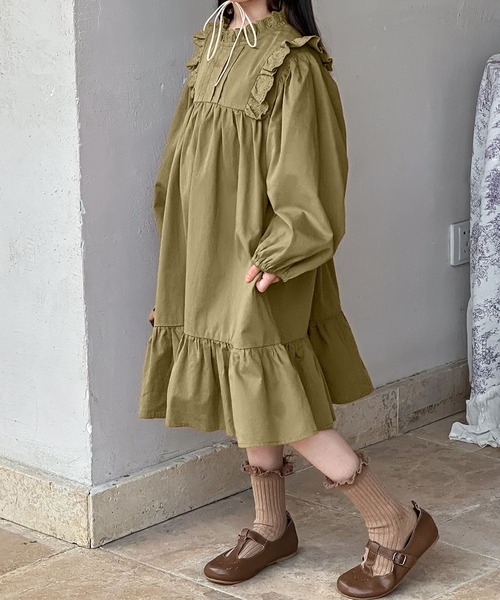 UNITED ARROWS TOKYO　新品　フリルカシュクールロングワンピース UNITED ARROWS TOKYO新品フリルカシュクールロングワンピース