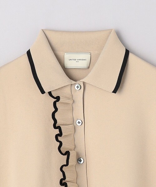 新品未使用品UNITED ARROWSミニマル フリルポロニット UNITED ARROWS｜ミニマル フリル ポロニット | Rakuten Fashion
