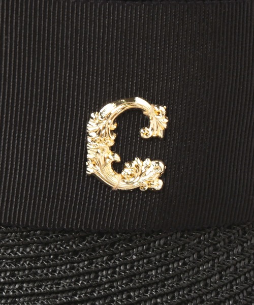 CA4LA CAMILA5 麦わら帽子　ブラック CA4LA（カシラ） 帽子 ハット CAMILA5 レディース : ZOZOTOWN Yahoo!店