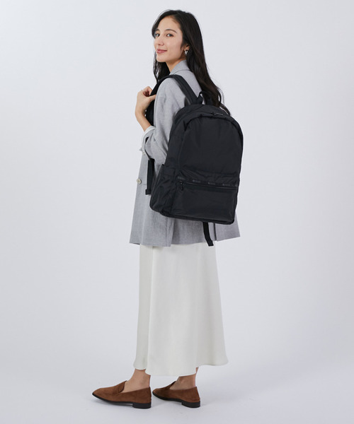 LeSportsac DAILY BACKPACK リサイクルドブラックJP DAILY BACKPACKリサイクルドブラックJP（バックパック/リュック