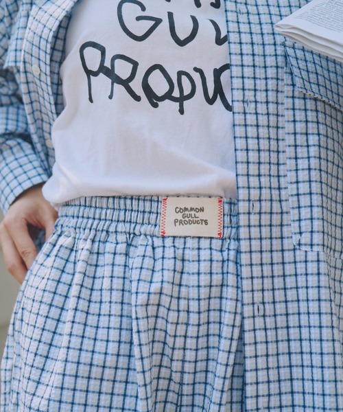 common gull products. おやすみと行ってきますのシャツパンツ common gull products. ブラウス シャツ おやすみと行ってきます