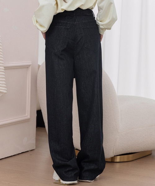 DAY CLOSET ワイドパンツ ジーンズ デニム デニムパンツ レディース