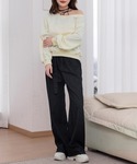 ワイドパンツ ジーンズ デニム デニムパンツ ...の詳細画像5