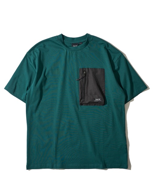 TAION tシャツ 「TAION/タイオン」MOUNTAIN STORAGE POCKET T