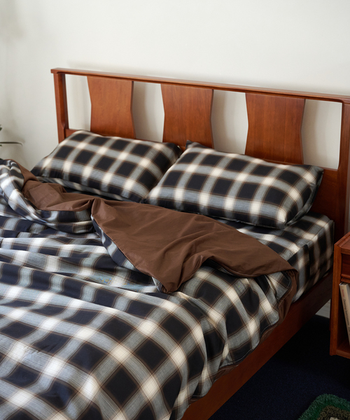 ACME Furniture インテリア OMBRE CHECK PILLOW CASE 43x63