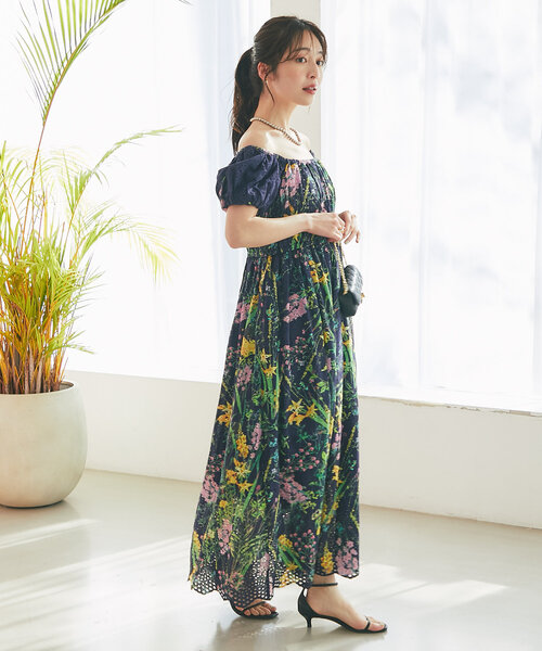 La boutique Bonbon ワンピース 「最強着映え」エンブロイダリー