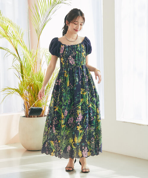La boutique Bonbon ワンピース 「最強着映え」エンブロイダリー