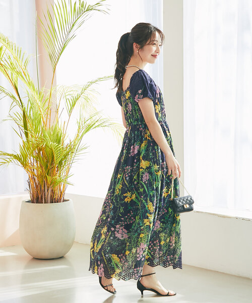 La boutique Bonbon ワンピース 「最強着映え」エンブロイダリー