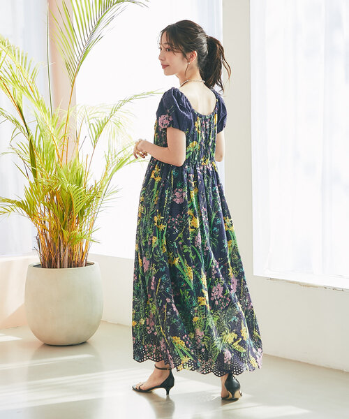 La boutique Bonbon ワンピース 「最強着映え」エンブロイダリー
