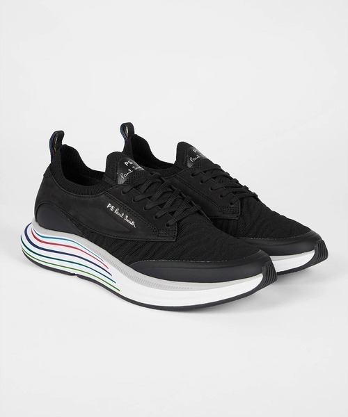 新品　未使用　Paul Smith スニーカー ブラック/ホワイト　箱あり PS Paul Smith スニーカー “Volt” スニーカー「150823 VOLT」 メンズ