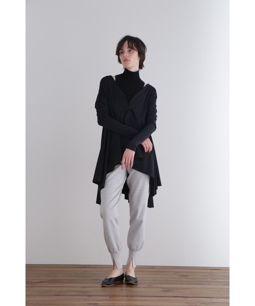 【美品】LE PHIL ルフィル ジレ カーディガン パープル シアーニットカーディガン | LE PHIL（ル フィル） ｜【公式