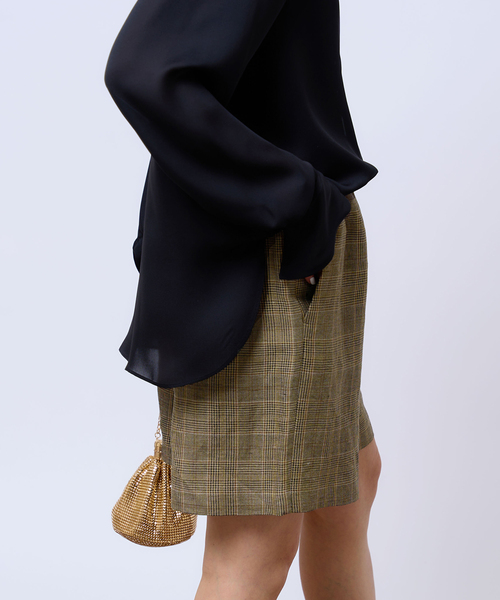⭐︎美品⭐︎IENA ショートパンツ　36 IENA LA BOUCLE 「IENA BOUCLE」 ショートパンツ 36 ブラウン