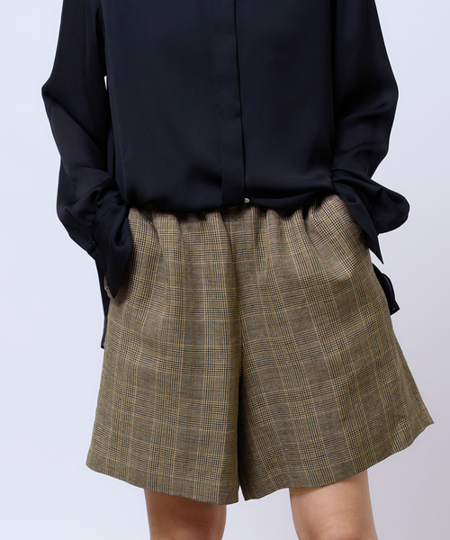 ⭐︎美品⭐︎IENA ショートパンツ　36 IENA LA BOUCLE 「IENA BOUCLE」 ショートパンツ 36 ブラウン