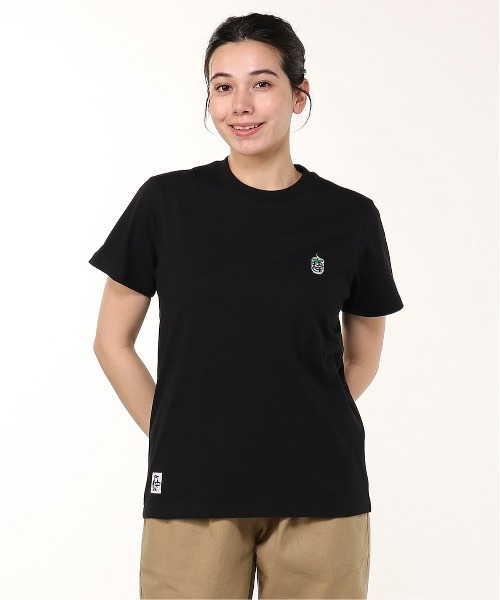 CHUMS チャムス 半袖 Tシャツ レディース バックプリント CH01-2582 CHUMS チャムス 半袖 Tシャツ レディース バックプリント CH01