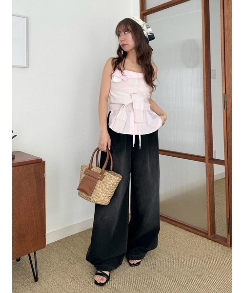 LILY BROWN ジーンズ デニム デニムパンツ 「ZOZO限定カラー