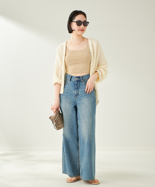 【期間限定値下げ】plage linen sweat リネン　ボレロカーディガン plage カーディガン linen sweat ボレロ レディース : ZOZOTOWN