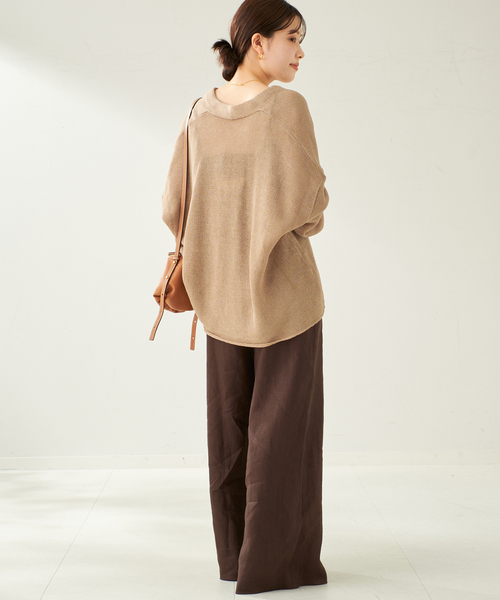 美品 plage linen sweat ボレロカーディガン ニットカーディガン linen sweat ボレロ（カーディガン）｜Plage（プラージュ）の