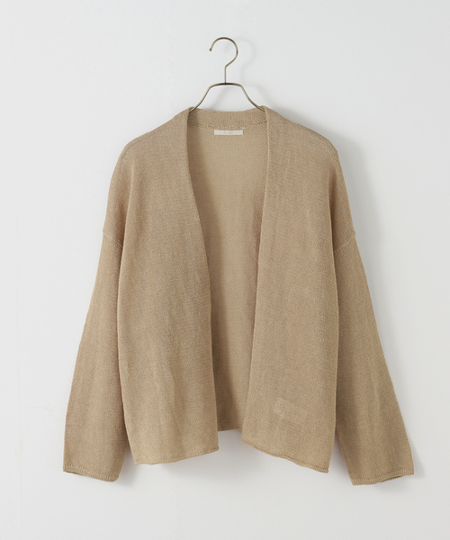 plage カーディガン linen sweat ボレロ レディース : ZOZOTOWN