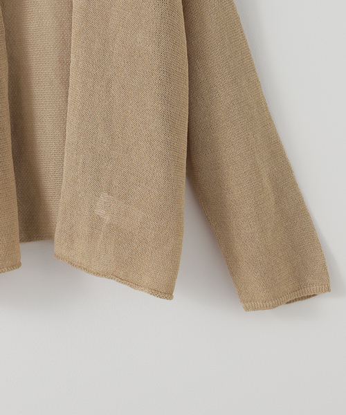 美品 plage linen sweat ボレロカーディガン ニットカーディガン plage カーディガン linen sweat ボレロ レディース : ZOZOTOWN