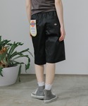 ワイドパンツ ハーフパンツ チノパン 短パン ...の詳細画像5