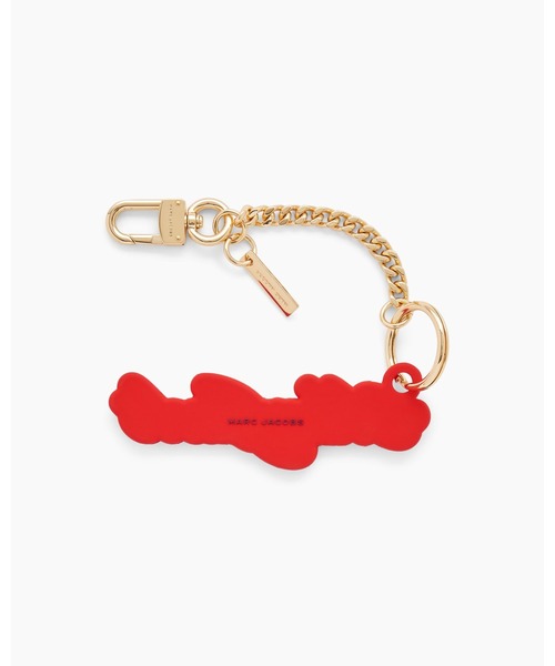 MARC JACOBS（マーク・ジェイコブス） キーホルダー CURSIVE LOGO BAG