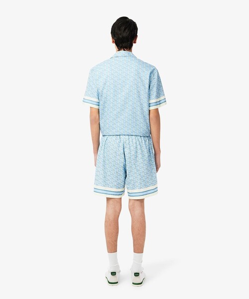 LACOSTE（ラコステ） パンツ モノグラム総柄ショーツ メンズ