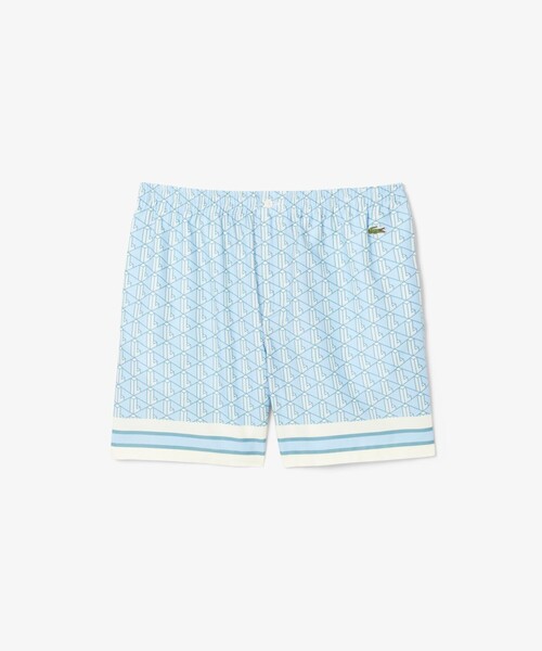 LACOSTE（ラコステ） パンツ モノグラム総柄ショーツ メンズ