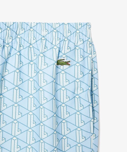 LACOSTE モノグラム模様 パンツ US M LACOSTE（ラコステ） 20%OFF モノグラム トラックパンツ LACOSTE